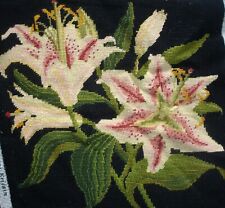 lily cross stitch for sale  PRESTON