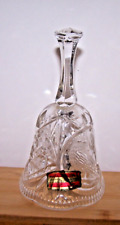 Bell Lead Crystal Deep Etched Bell With Original Sticker Bird Bell Bleikristall for sale  Shipping to South Africa