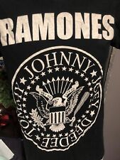 Camiseta The Ramones preta pequena 2008 Joey Johnny dee Dee Tommy New York Elvis comprar usado  Enviando para Brazil