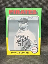 Used, 2024 Topps Heritage David Bednar Black And White SP #44 Pirates for sale  Shipping to South Africa
