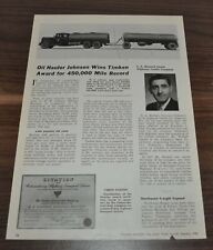 1945 Kenworth Truck Ad Artykuł Highway Trailer Company Timken Zbiornik paliwa na sprzedaż  PL