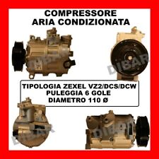 COMPRESSORE ARIA CONDIZIONATA 13447 VW TOURAN 1.9 TDI DAL 2003 KW74 CV100 AVQ, usato usato  Bari