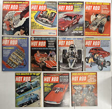 LOTE (11) 1967 REVISTA HOT ROD RAT RODS BONNEVILLE CHEVY FORD VW RARO! comprar usado  Enviando para Brazil