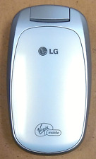 LG Aloha LX140 - biało-srebrny ( Virgin Mobile ) Bardzo rzadki telefon z klapką na sprzedaż  Wysyłka do Poland
