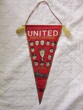 Manchester united pennant for sale  BEDFORD