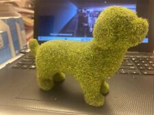 Patio Adorables Estatuas de Perro Hierba Verde Rebaño Cachorro Mosgo Gato Decoración de Jardín segunda mano  Embacar hacia Argentina