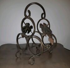 Vintage Wraught Iron Wine Rack for sale  Shipping to South Africa