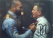Daniel Craig & Dave Bautista orig. Autogramm " BOND  007  " Motiv 13x18 SPECTRE comprar usado  Enviando para Brazil