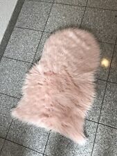 Teppich kunstfell rosa gebraucht kaufen  Kürten