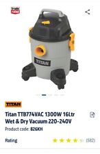 Titan wet dry for sale  MILTON KEYNES