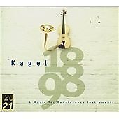 Used, Mauricio KAGEL 1898 / Music for renaissance instruments CD Deutsche Grammophon for sale  Shipping to South Africa