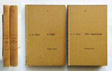 Jorge Luis Borges L'Aleph 1959 I edizione e Altre inquisizioni 1963 I edizione  usato  Roma