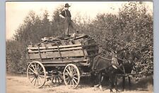 Wagon hauling wood for sale  Davenport