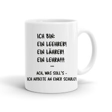 Kaffee tasse lehrer gebraucht kaufen  Straubenhardt