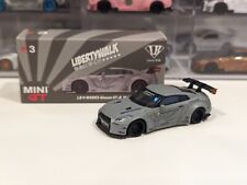 Mini GT LB WORKS Nissan GT-R (R35)  #3 Matte Grey Loose for sale  Shipping to South Africa