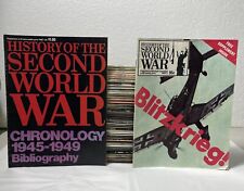 Revista History of the Second World War 96 peças semanais, 32 suplementos 1973-75 comprar usado  Enviando para Brazil