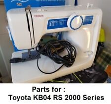 Piezas de repuesto originales de máquina de coser Toyota KB04 RS 2000 serie, usado segunda mano  Embacar hacia Argentina