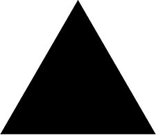 Triangle shape vinyl for sale  Las Vegas
