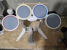 Nintendo Wii Rock Band USB Wired Drum Kit Set w/ Pedal and Sticks for sale  Shipping to South Africa