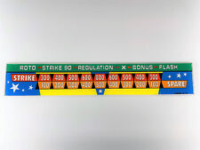 United Astrodome Shuffle Alley Bowler Bowling Machine Score Plexiglass Marquee for sale  Shipping to South Africa
