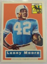 1956 Topps - #60 Lenny Moore (Cartão de Novato) Quase Perfeita Reimpressão 1994 comprar usado  Enviando para Brazil