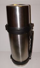 Usado, Garrafa térmica a vácuo 1 litro tampa de xícara de aço inoxidável cabo de café viagem comprar usado  Enviando para Brazil