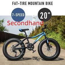 Secondhand All Kids Mountain Bike w 20in. FatTire 7 Speeds Dual Disc Brakes Blue for sale  Ontario