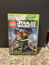 Lego Star Wars III 3 Clone Wars (Microsoft Xbox 360) Complete Tested for sale  Shipping to South Africa