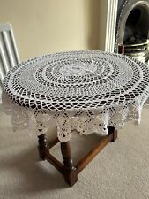 White crocheted circular for sale  NEWCASTLE UPON TYNE