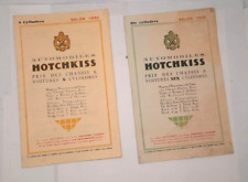 Catalogues automobiles anciens d'occasion  Esbly