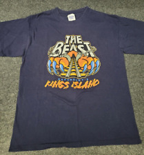 The Beast Shirt Adult Large Blue Kings Island Roller Coaster Amusement CA5 for sale  Shipping to South Africa