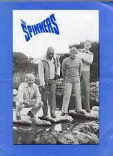 Spinners concert programme for sale  NORWICH