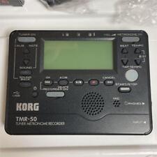 Sintonizador negro Korg TMR-50 grabadora de metrónomos 100 pistas máximo probado funcionamiento, usado segunda mano  Embacar hacia Argentina