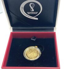 Rare! 2022 FIFA World Cup Qatar Official Commemorative Gold Coin Limited to 200 for sale  Shipping to South Africa
