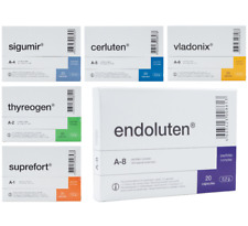 Peptide Bioregulators 20 cápsulas - 21 variações Ventfort Cerluten Endoluten, usado comprar usado  Enviando para Brazil