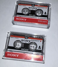SONY MC-60 Micro cassette Tapes New Blank for sale  Shipping to South Africa