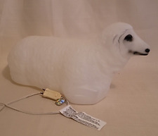 Molde de sopro ovelha espuma geral plástico branco iluminado presépio de Natal animal comprar usado  Enviando para Brazil