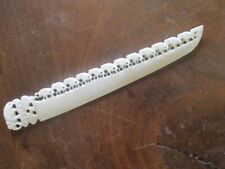 Carved bovine bone for sale  Wayland