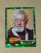 2022 Topps Star Wars SAPPHIRE Chrome GREEN Refractor May the Force You 129 13/50 d'occasion  Expédié en Belgium