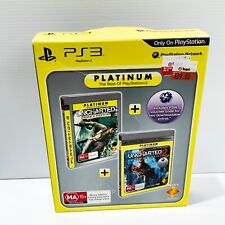 Uncharted 1 + 2 pacote duplo caixa grande - PS3 - Testado e funcionando! Frete grátis! comprar usado  Enviando para Brazil