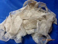 Lengths antique lace for sale  ALSTON