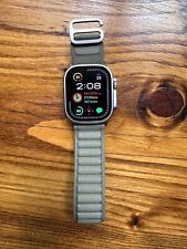 Apple Watch Ultra 2 49 mm caja de titanio con lazo alpino grande - oliva segunda mano  Embacar hacia Argentina