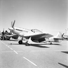 Mustang NA P-51d, N117E, en Lancaster, en 1965, tamaño GRANDE NEGATIVO segunda mano  Embacar hacia Argentina