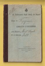 Napoli 1916 libretto usato  Monrupino