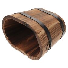 Rustic wooden barrel for sale  Shipping to Ireland