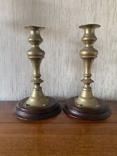 Vintage pair brass for sale  CASTLEFORD
