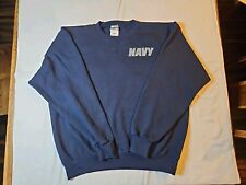 Navy sweatshirt men for sale  Waterford