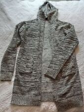 mens knitted hooded cardigan for sale  LUDLOW
