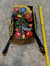 Bolso vintage colorido de viaje para mujer bordado segunda mano  Embacar hacia Mexico