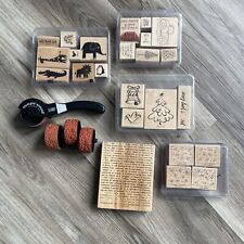 Lot stampin wood for sale  Indianapolis